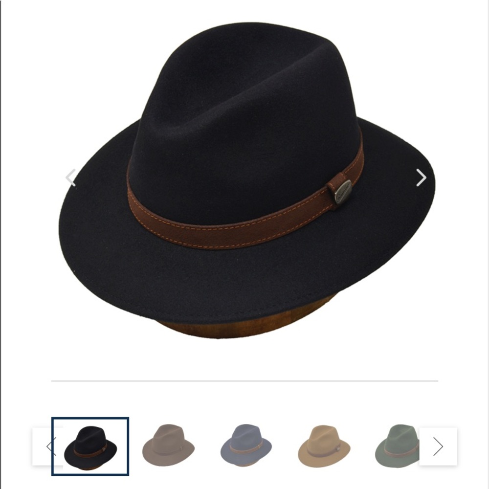NWT Borsolino Mens’ or Womens’ Black Felt Hat, Drastic price drop, moving.
